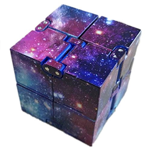 New Version Fidget Finger Toys Aluminum Alloy Infinite Cube Prime for Stress and Anxiety Relief/ADHD Ultra Durable Cool Mini Gadget Sensory Tool EDC Fidgeting Game for Kids and Adults Infinity Cube New Version Fidget Finger Toys Aluminum Alloy Infinite Cube Prime for Stress and Anxiety Relief/ADHD Ultra Durable Cool Mini Gadget Sensory Tool EDC Fidgeting Game for Kids and Adults Infinity Cube